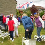 Musical garden chairs