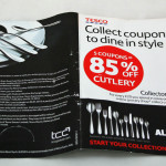 tesco cutlery promotion leaflet