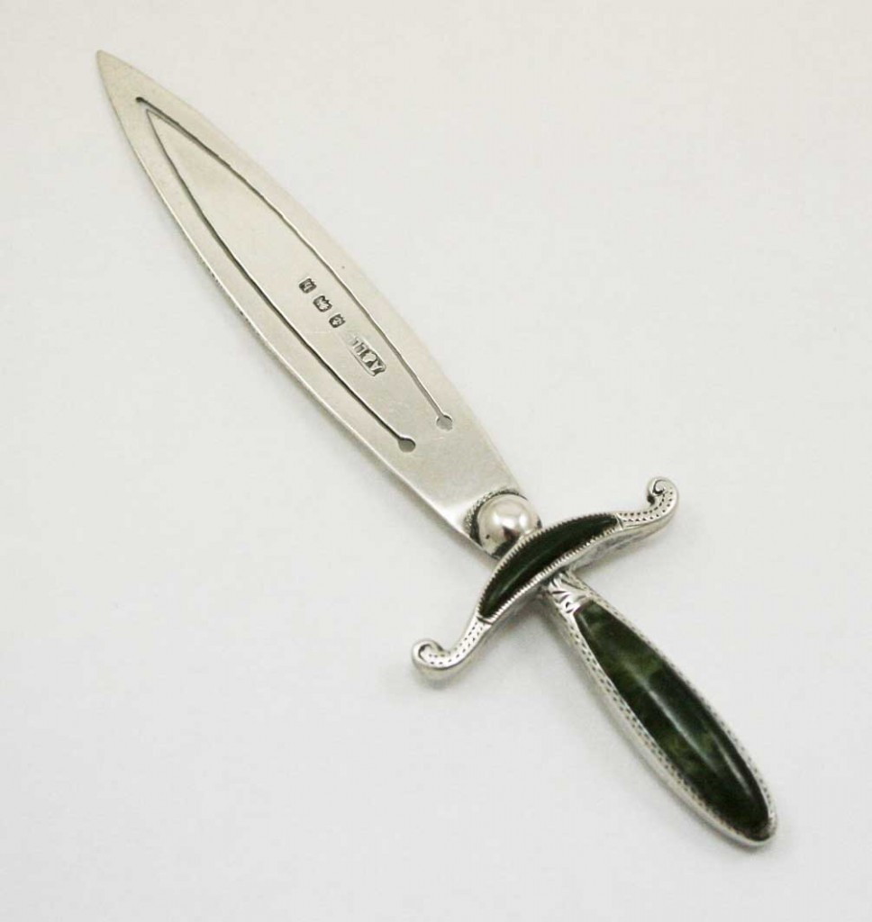 A bookmark is an offensive weapon according to eBay