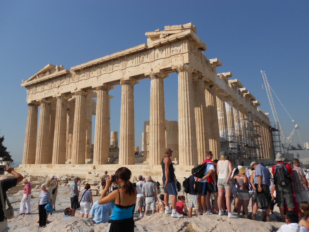 Parthenon - Acroplis Black Sea P & O Cruise On Arcadia September 2012 My 20 Day Diary