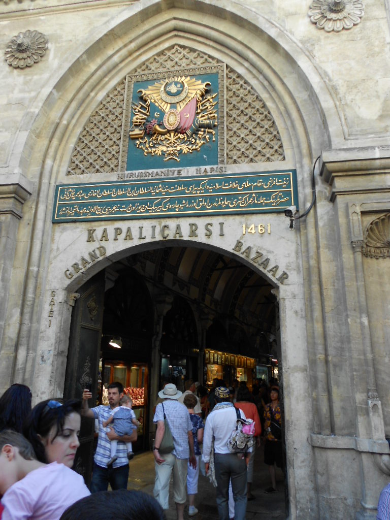 Istanbul Grand Bazaar Entrance Black Sea P & O Cruise On Arcadia September 2012 My 20 Day Diary