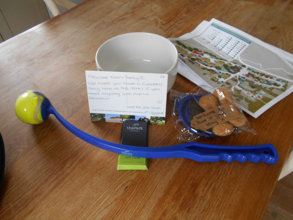 Clumberdoodle Archie's Welcome Goody Bag from The Park