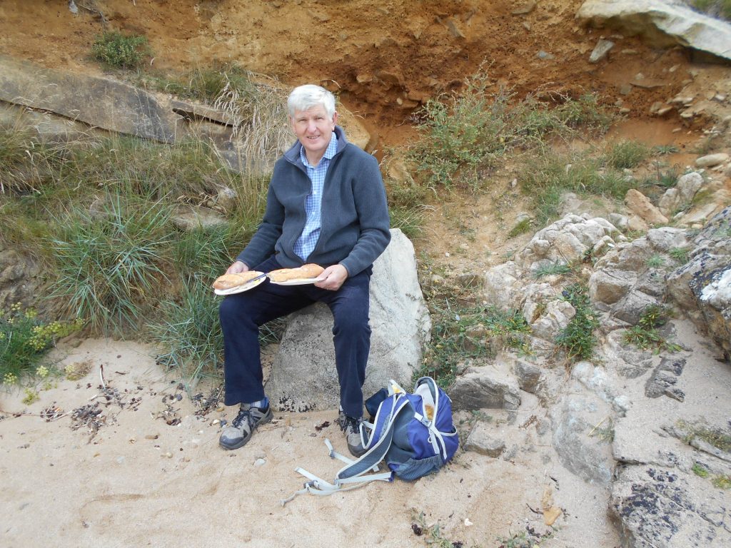 Lunch on Locquirec Beach
