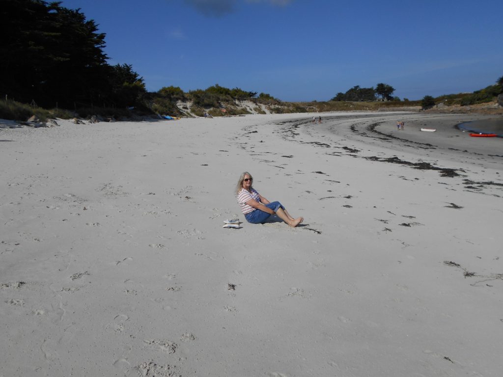 Sandy Beach at Point De Perharidy Roscoff