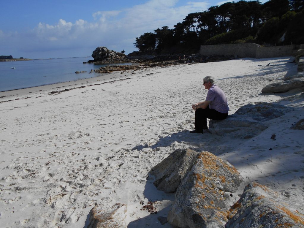 Sandy Beach at Point De Perhairidy Roscoff