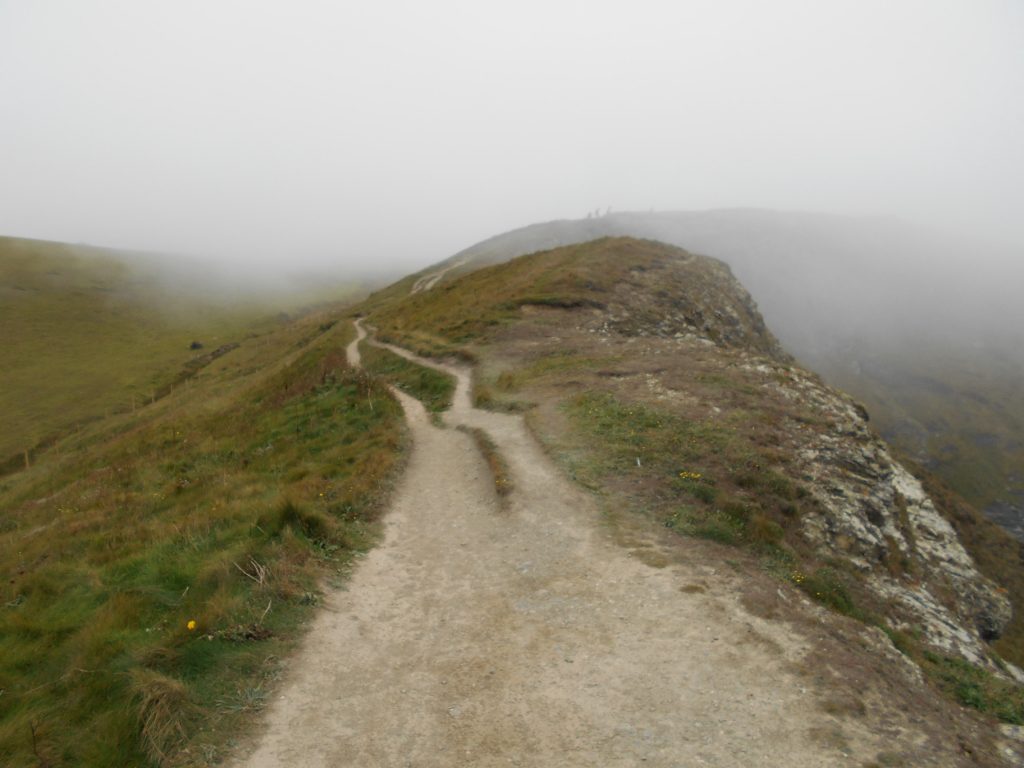 Cliff Path from Mawgan Porth to Watergate Bay Cornwall