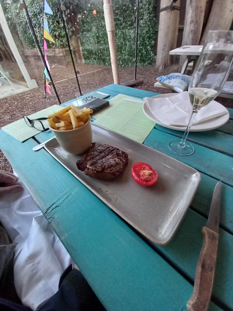 Steak at The Oaks HIghcliffe