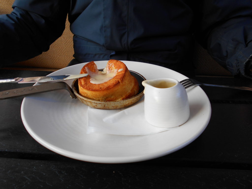 Cheese Souffle at The Oaks Highcliffe