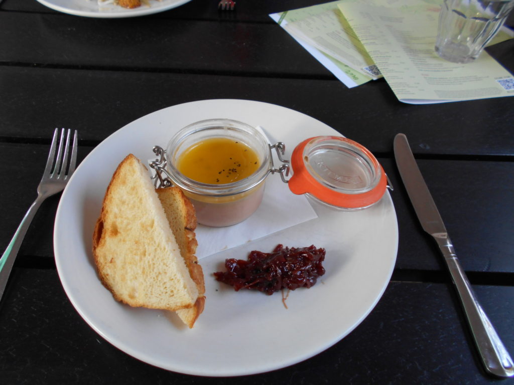 Duck Liver Parfait at The Oaks Highcliffe