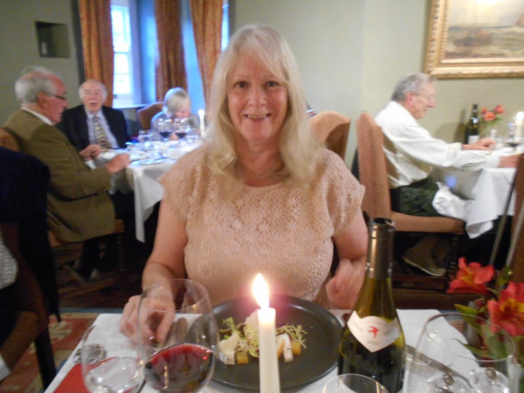 45th Wedding Anniversary Meal Star Castle Hotel Isles of Scilly