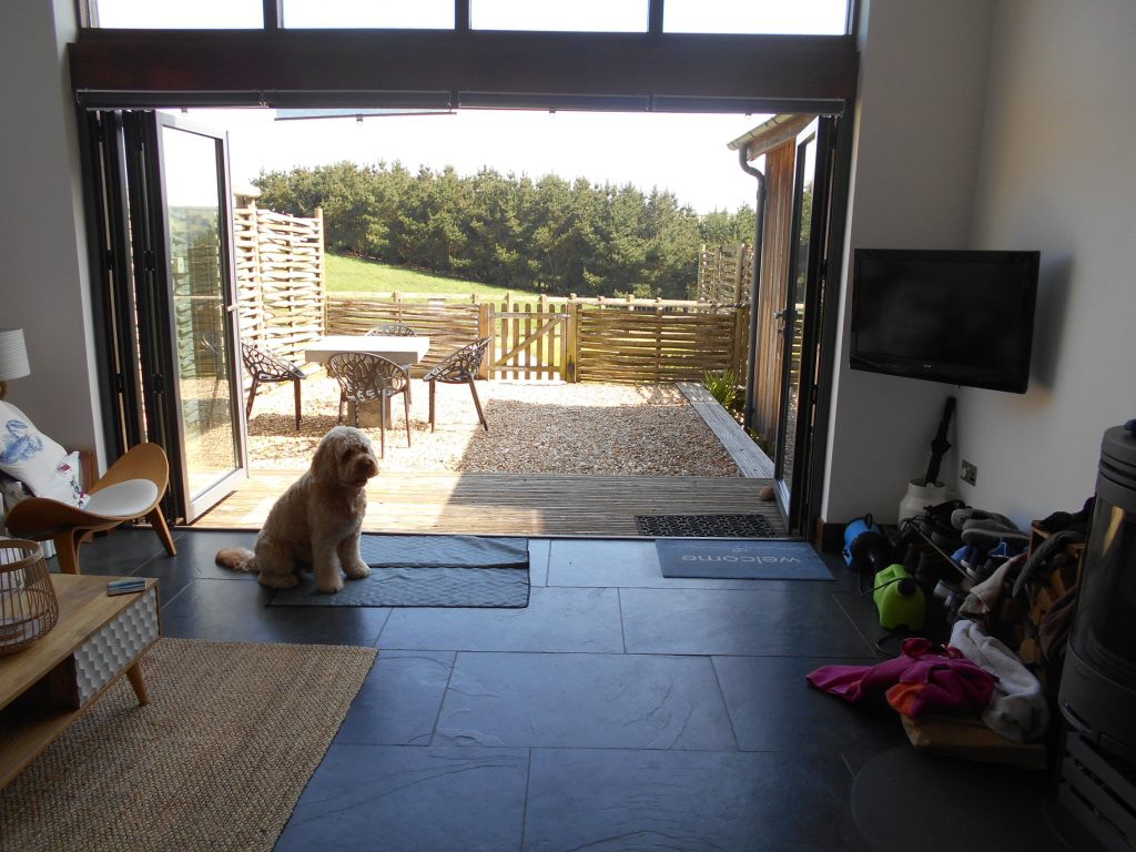 Merlin Farm Cottages Mawgan Porth Living Room