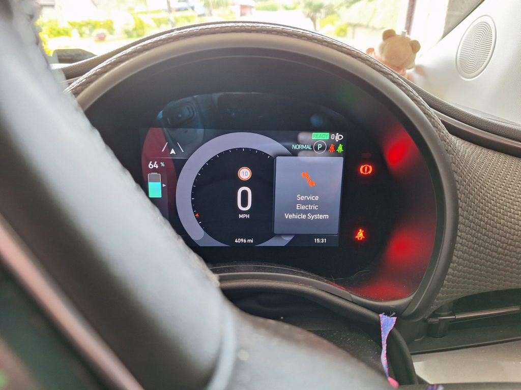 service electric vehicle system fiat 500e