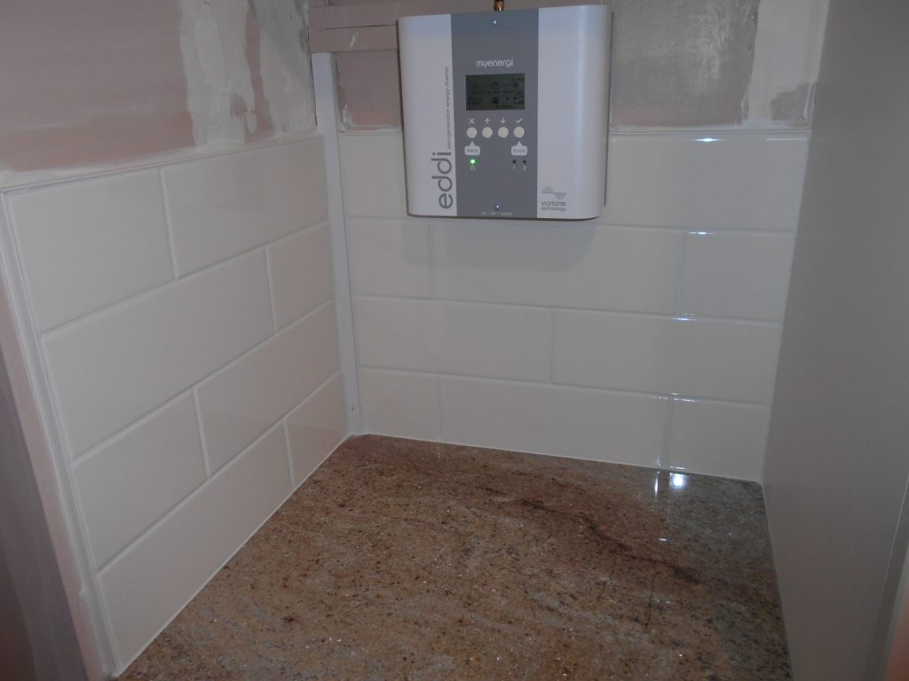 Keith Holder Kitchens Grouting done