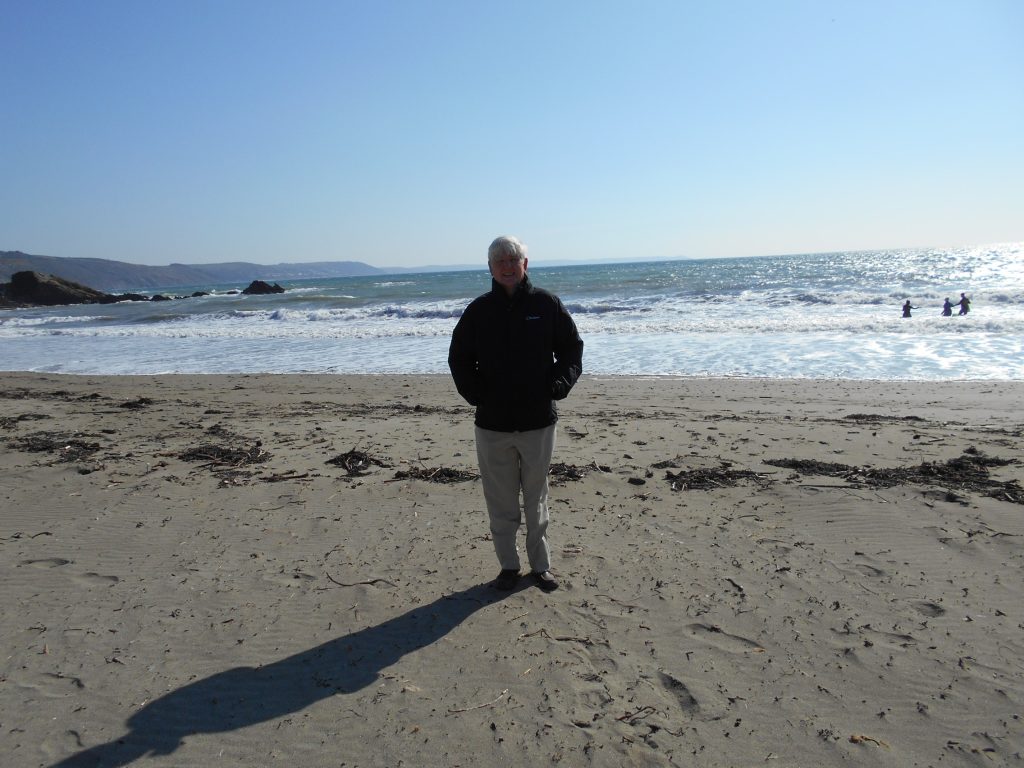 Looe Beach in Cornwall
