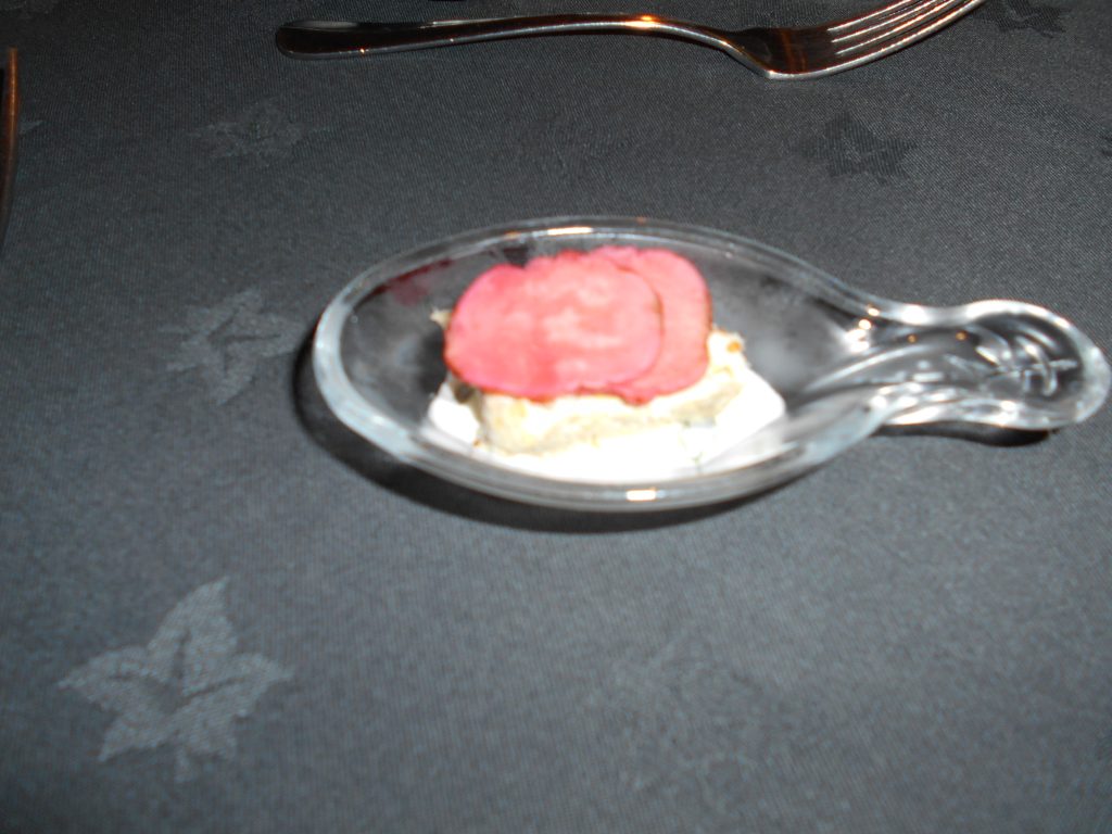 Plantatation House Ermington Chefs Appetiser of Mackerell pate