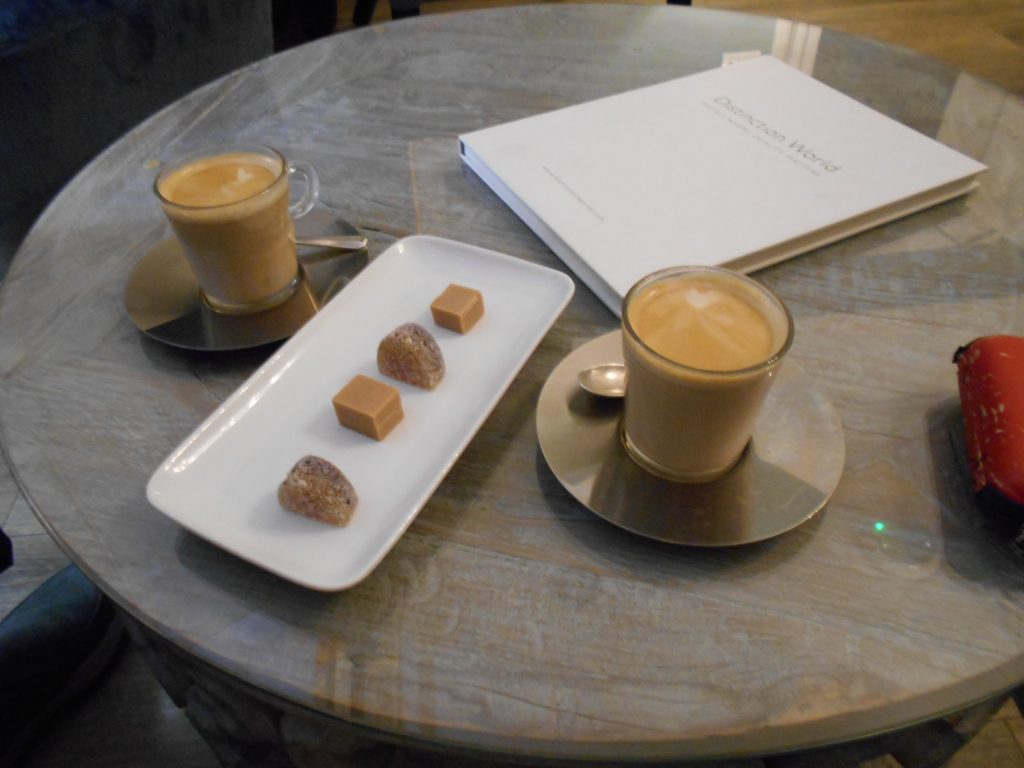 Coffee and Petit Fours Horn of Plenty Tavistock