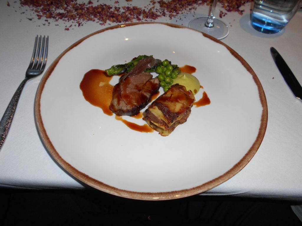 Talland Bay Hotel Rump of Lamb from Tasting Menu